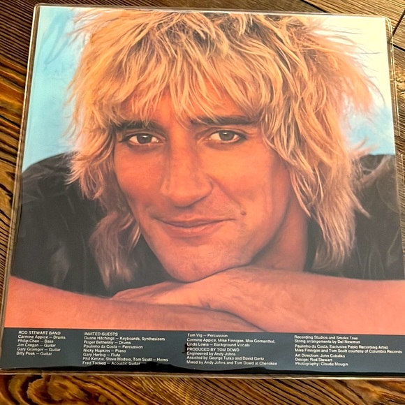 Rod Stewart Blondes Have More Fun Picture Disc LP 1978 - Picture 3 of 9